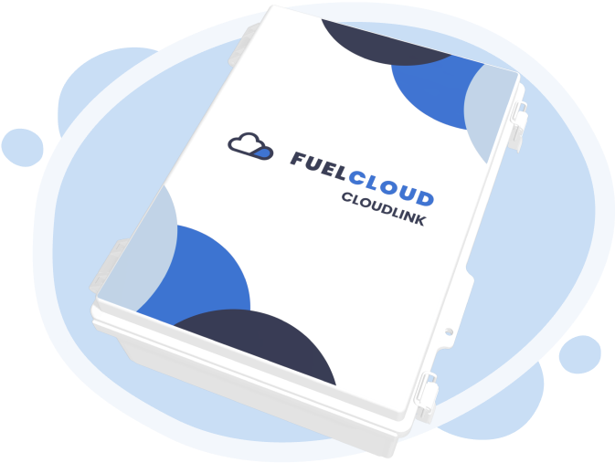 A wireframe of the FuelCloud CloudLink